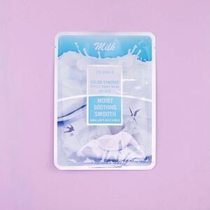 DEOPROCE Color Synergy Mask SKYBLUE: Milk and Swallow's Nest,1pc
